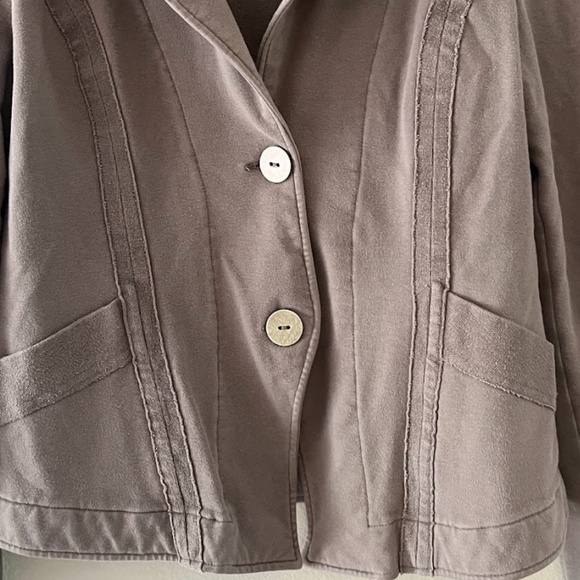 Habitat Cotton Stretch Blazer, Sz Small - Picture 5 of 5